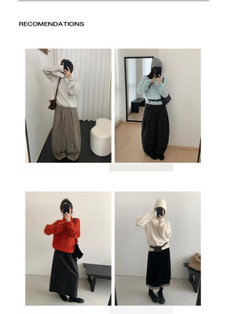 raccoon wool sweater