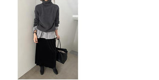 raccoon wool sweater