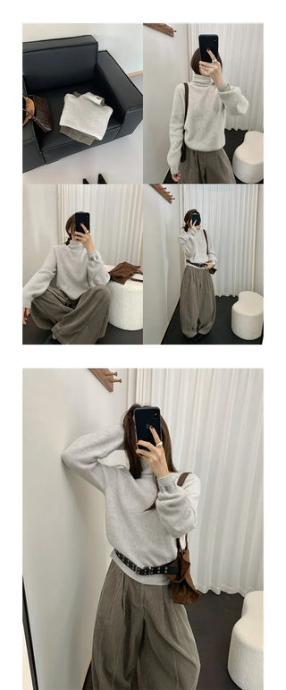 raccoon wool sweater