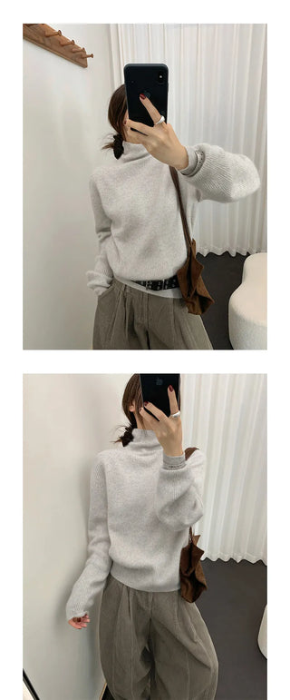 raccoon wool sweater