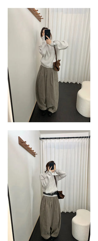 raccoon wool sweater