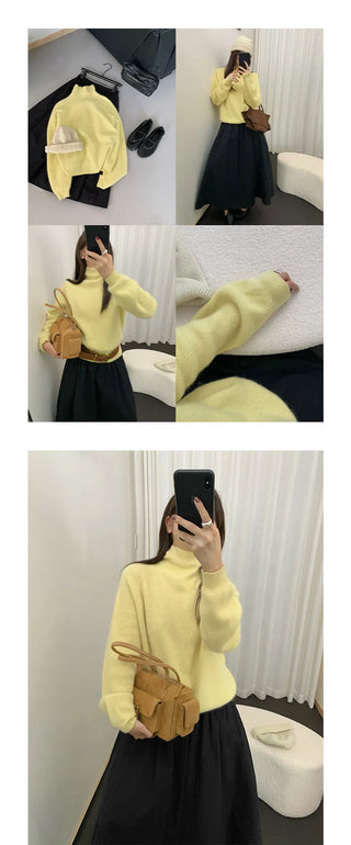 raccoon wool sweater