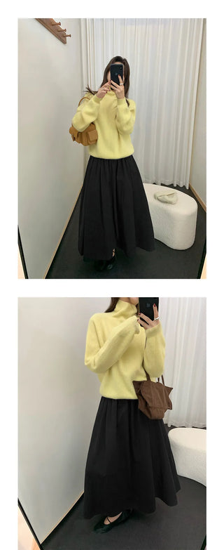 raccoon wool sweater