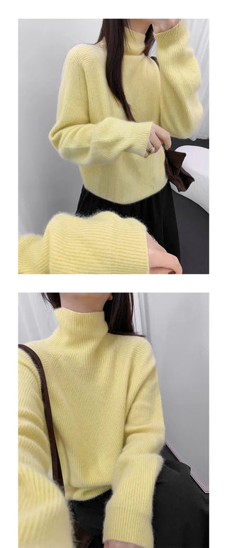 raccoon wool sweater