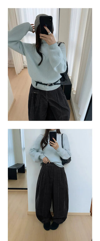 raccoon wool sweater