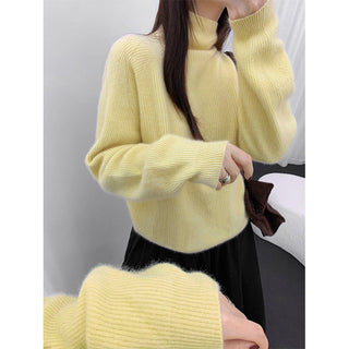 raccoon wool sweater