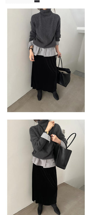 raccoon wool sweater