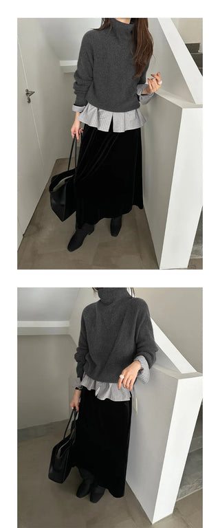 raccoon wool sweater