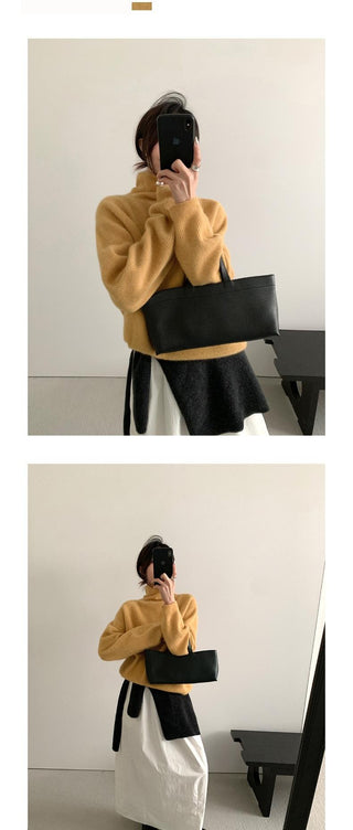 raccoon wool sweater