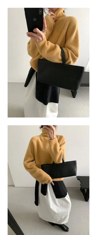 raccoon wool sweater