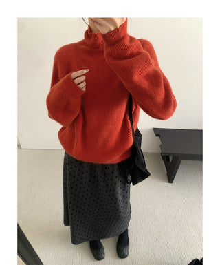 raccoon wool sweater