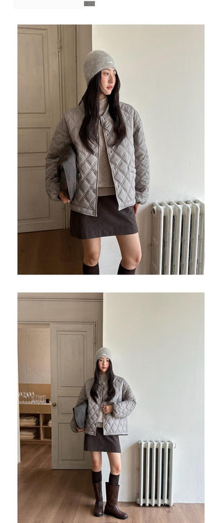 quilted baseball jacket