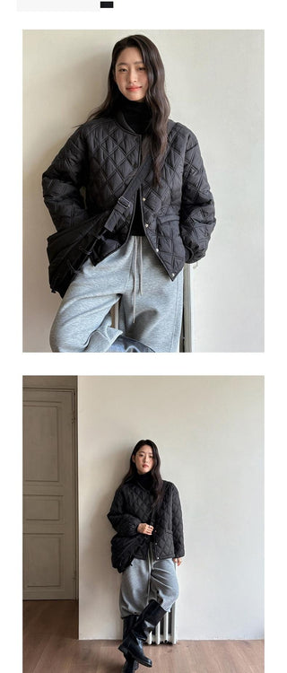 quilted baseball jacket