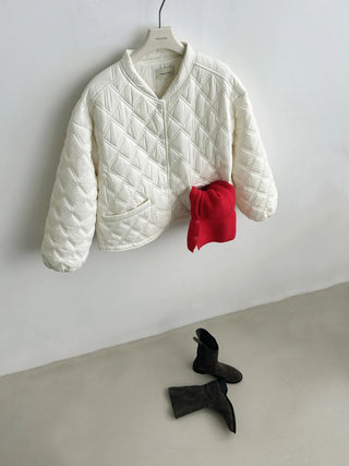 quilted baseball jacket