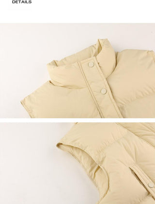 sleeveless down vest