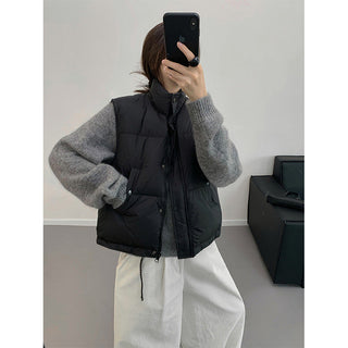 sleeveless down vest