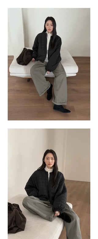 quilted baseball jacket