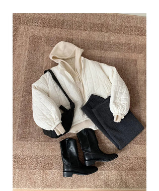 quilted baseball jacket