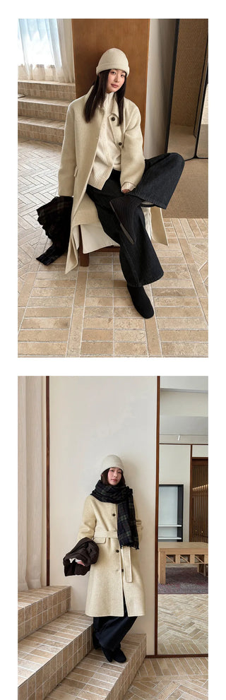 reversible wool coat