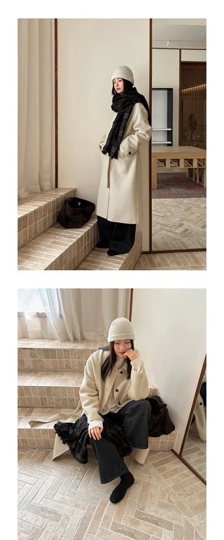 reversible wool coat