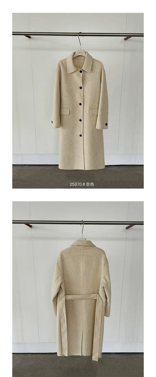 reversible wool coat