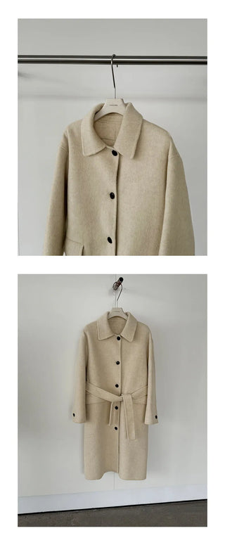 reversible wool coat