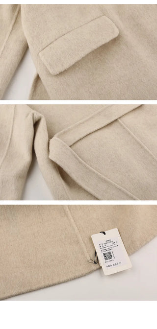 reversible wool coat