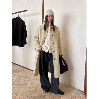 reversible wool coat