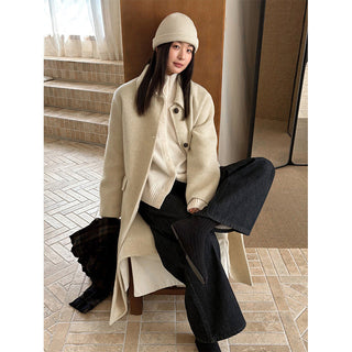 reversible wool coat