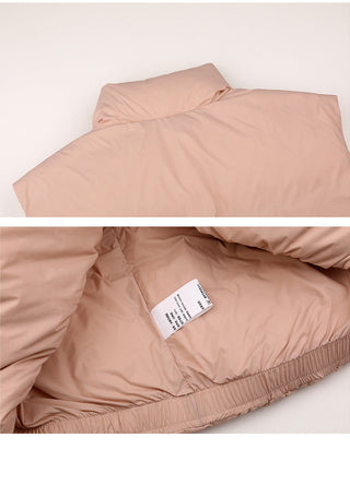 embroidery down vest