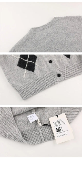 diamond cardigan