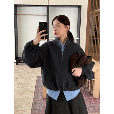 zipper coat