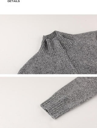 wool turtleneck coat