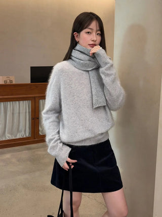 brushed wool sweater