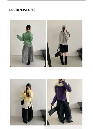 brushed wool sweater