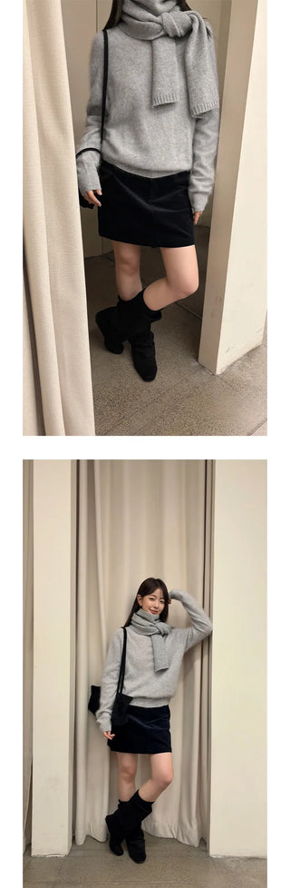 brushed wool sweater