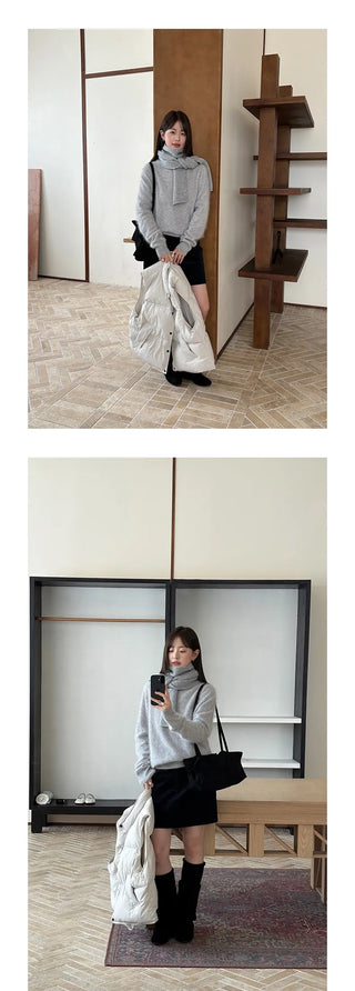 brushed wool sweater