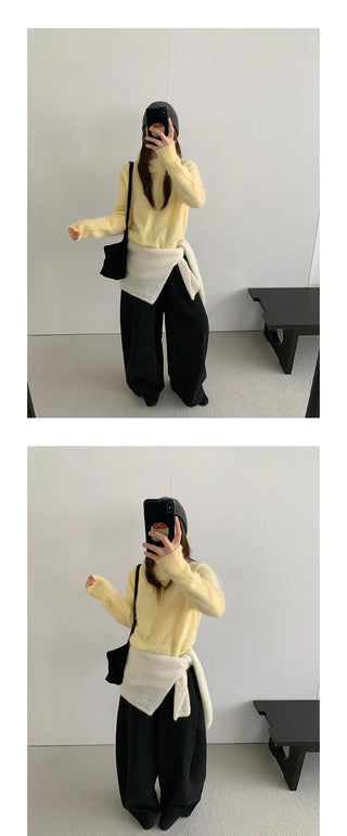 brushed wool sweater