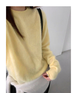 brushed wool sweater