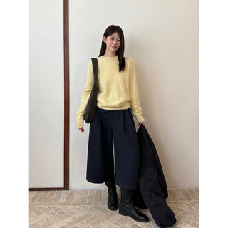 brushed wool sweater