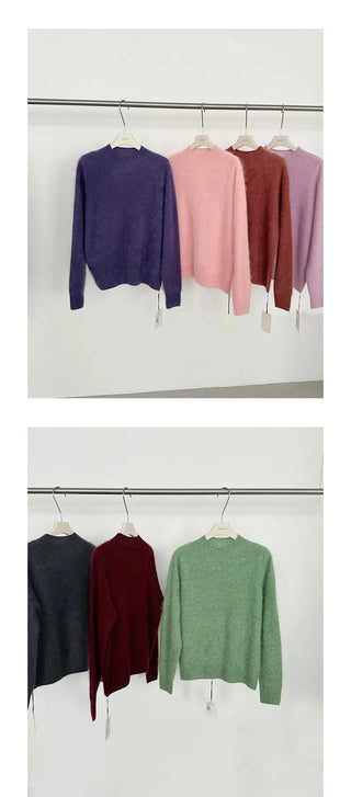 brushed wool sweater