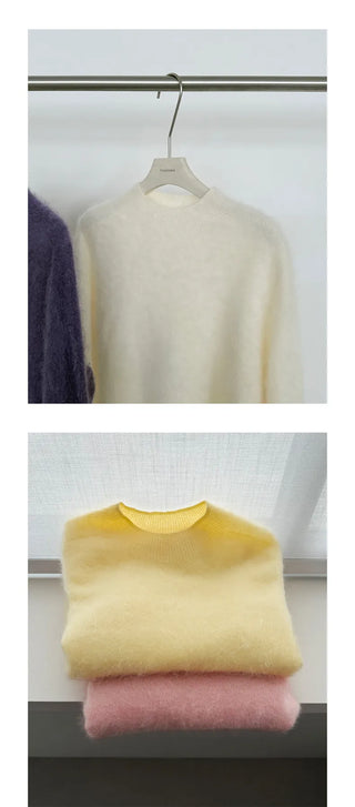 brushed wool sweater