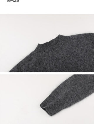 brushed wool sweater