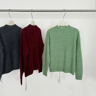 brushed wool sweater