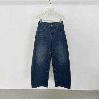 wide wash jeans