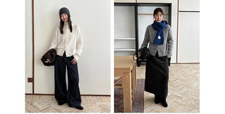 wool turtleneck coat