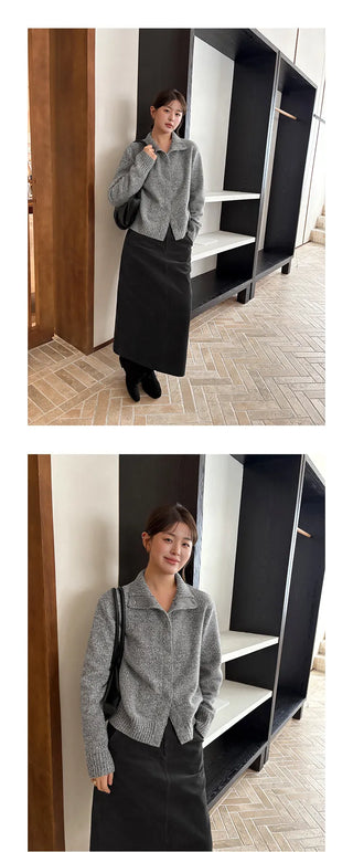 wool turtleneck coat