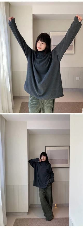 brushed sweater