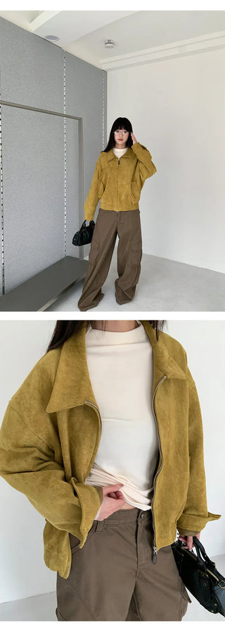 suede coat