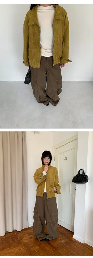 suede coat